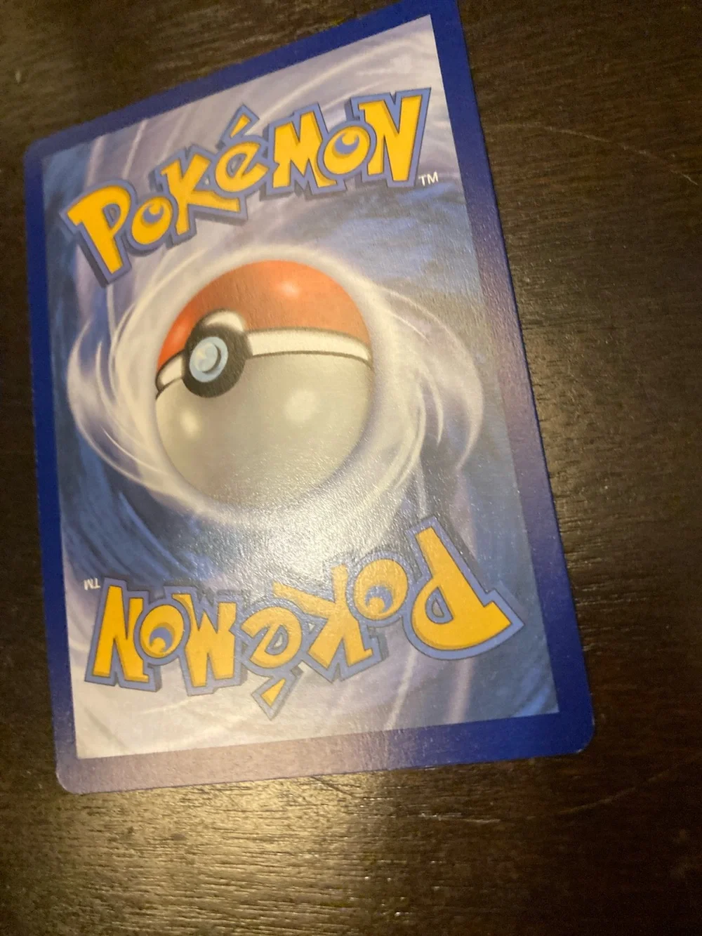 Pokemon Ralts Trading Card - Purple and Yellow Border